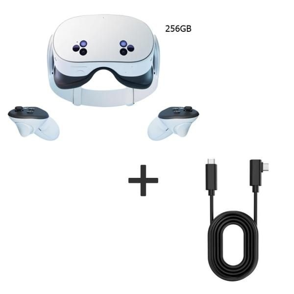Meta Quest 3S 메타퀘스트 VR 기기 256GB 본품+메타퀘스트 2 3 링크케이블 CtoC 5m 4079452