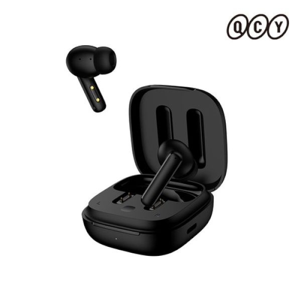 UnKnown QCY 블루투스 이어폰 노이즈 캔슬링 T13 ANC APP 블랙 4079767