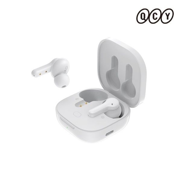 UnKnown QCY 블루투스 이어폰 노이즈캔슬링 T13 APP 화이트 4079710