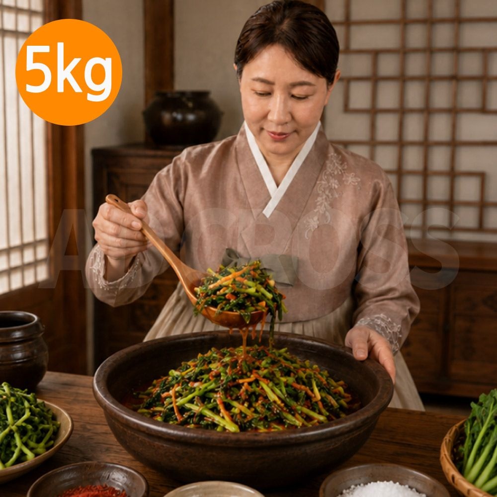 이인화 명인 청정 남해 열무 김치 전라도식 국내산 열무 비빔 면 국수 밥반찬 김치 열무김치