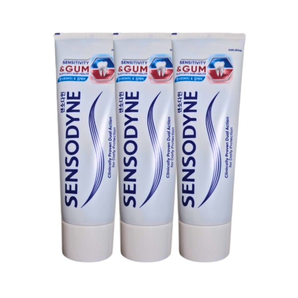 센소다인 센서티비티 앤 검케어 시린이 잇몸 치약 100g x3개