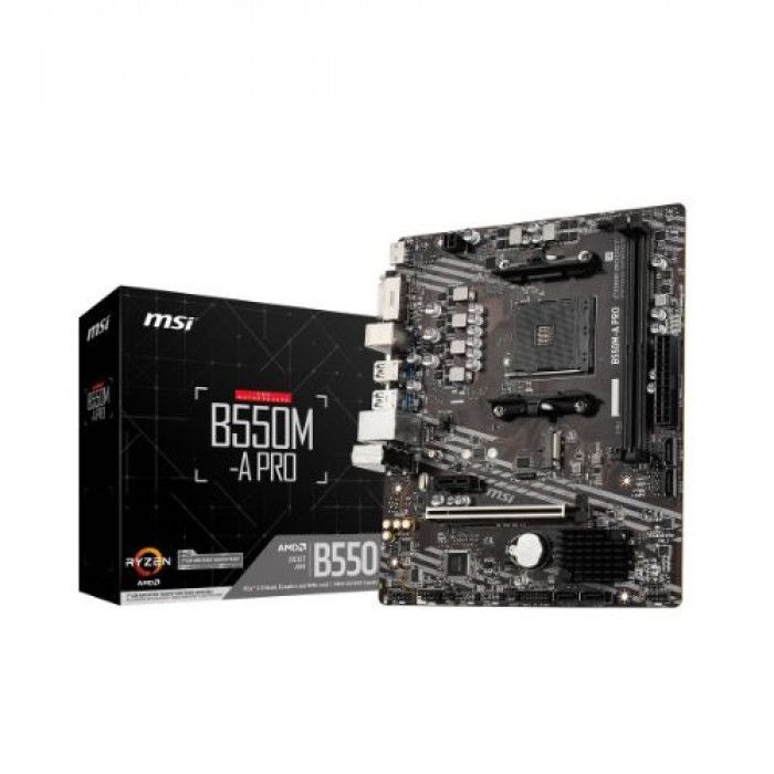 MSI [엠에스아이] MSI B550M-A PRO (AMD 메인보드, DDR4)