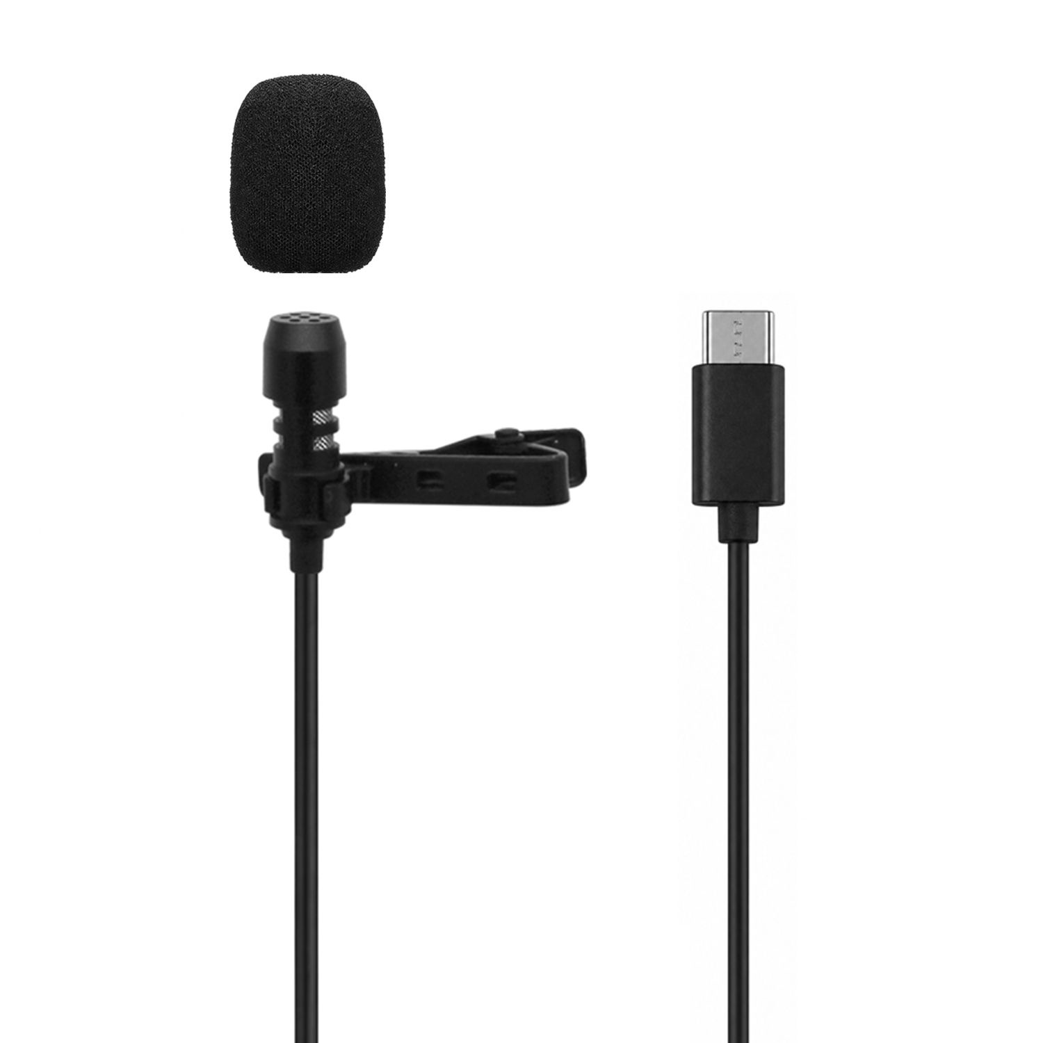 디보이스 HC-1050C 3m 케이블 고감도 C타입 콘덴서 핀마이크 강의 인터뷰 촬영