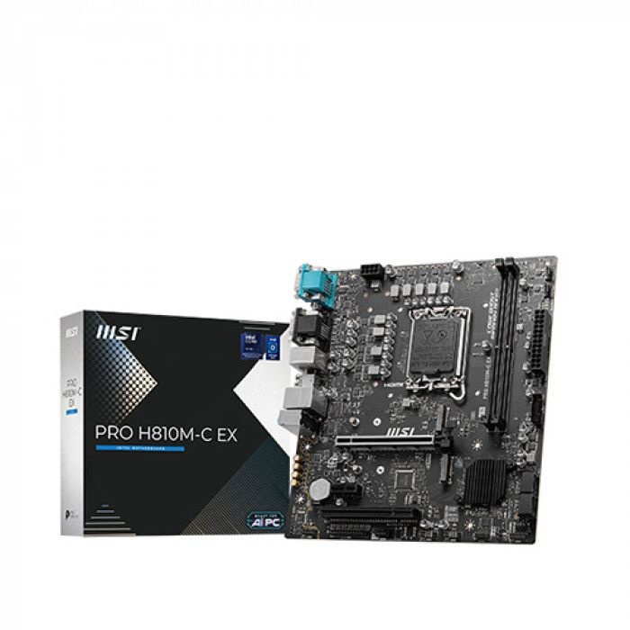 MSI [엠에스아이] MSI PRO H810M-C EX (인텔 메인보드, DDR5)