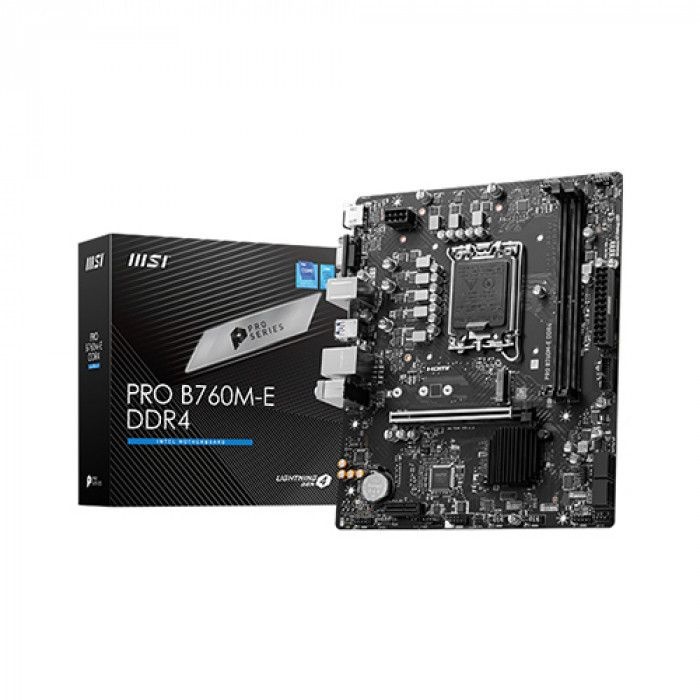 [오늘출발] MSI [엠에스아이] MSI PRO B760M-E DDR4 (인텔 메인보드, DDR4)
