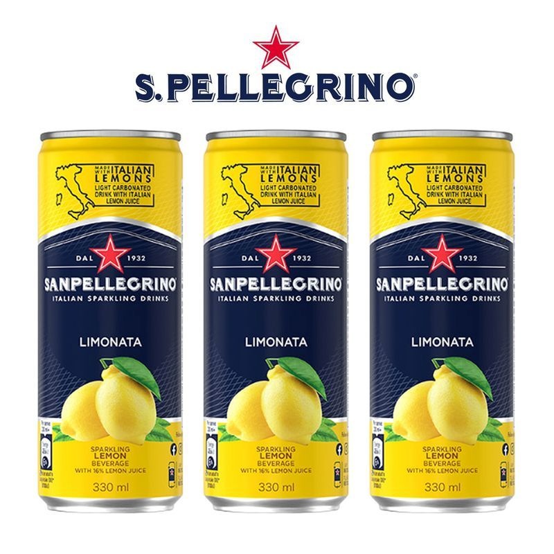 산펠레그리노 리모나타 레몬 캔 330ml x 24ea