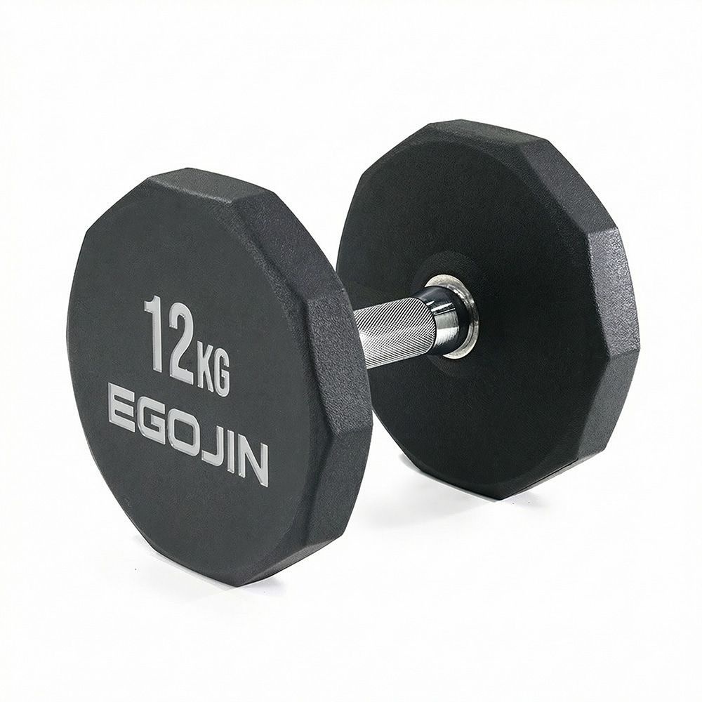 프로엣지 TPU 덤벨 12KG 1개 아령 홈트레이닝 헬스장 크로스핏 근력 홈짐