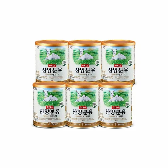 산양분유 시그니처 400g 1단계 6캔
