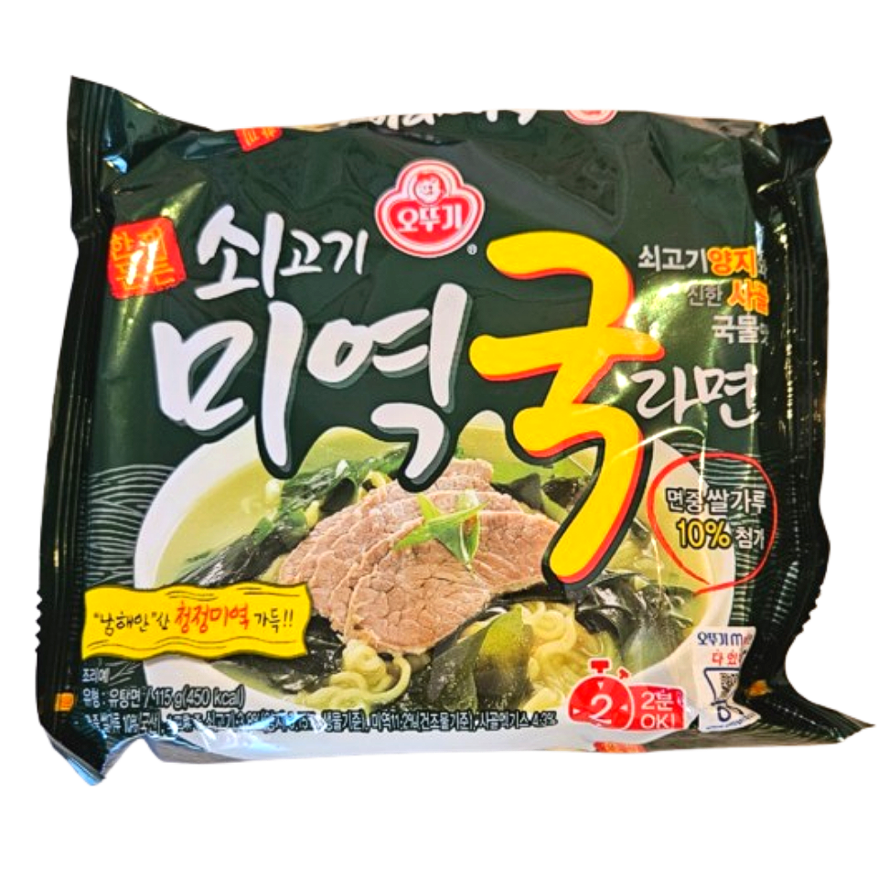 [오늘출발] 오뚜기 쇠고기 미역국 라면 115g x 16개