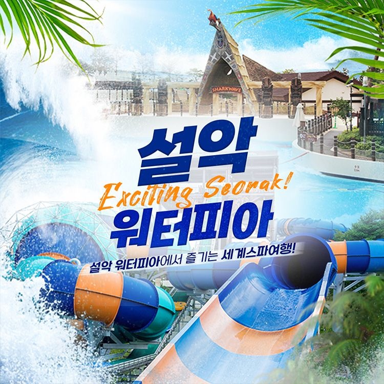 설악 워터피아 골드시즌 입장권 (7/10~8/23)