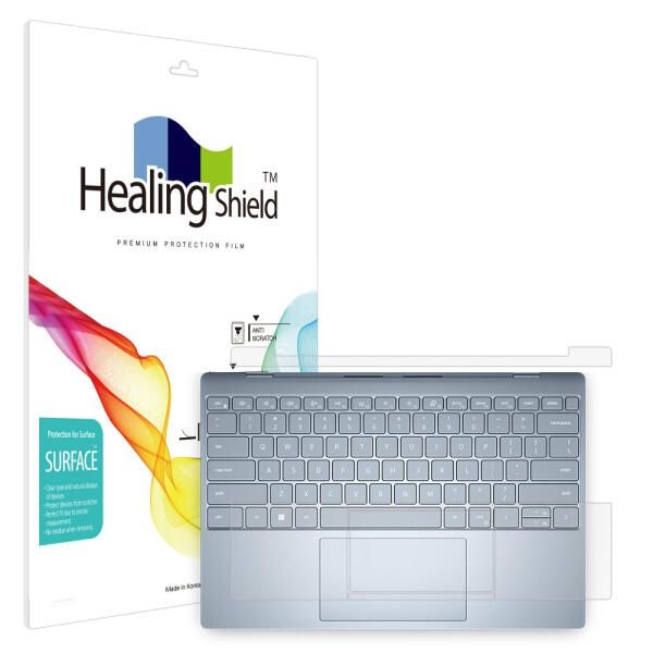 아트박스/힐링쉴드 델 XPS 13 9315 논터치 무광 팜레스트/터치패드 필름 2매