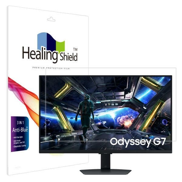 (현대Hmall) 아트박스/힐링쉴드 삼성 UHD 오디세이 G7 LS32DG702 블루라이트차단필름