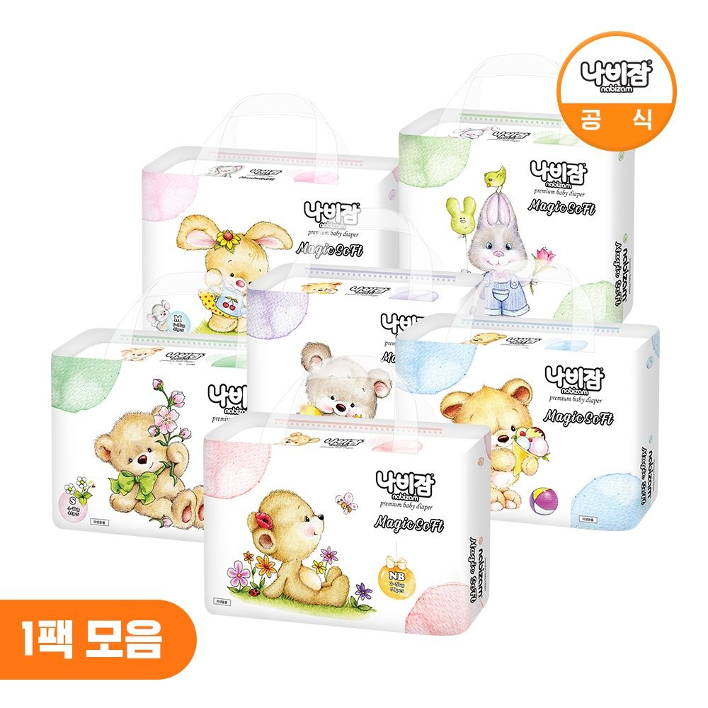 나비잠 기저귀 매직소프트 밴드 1팩