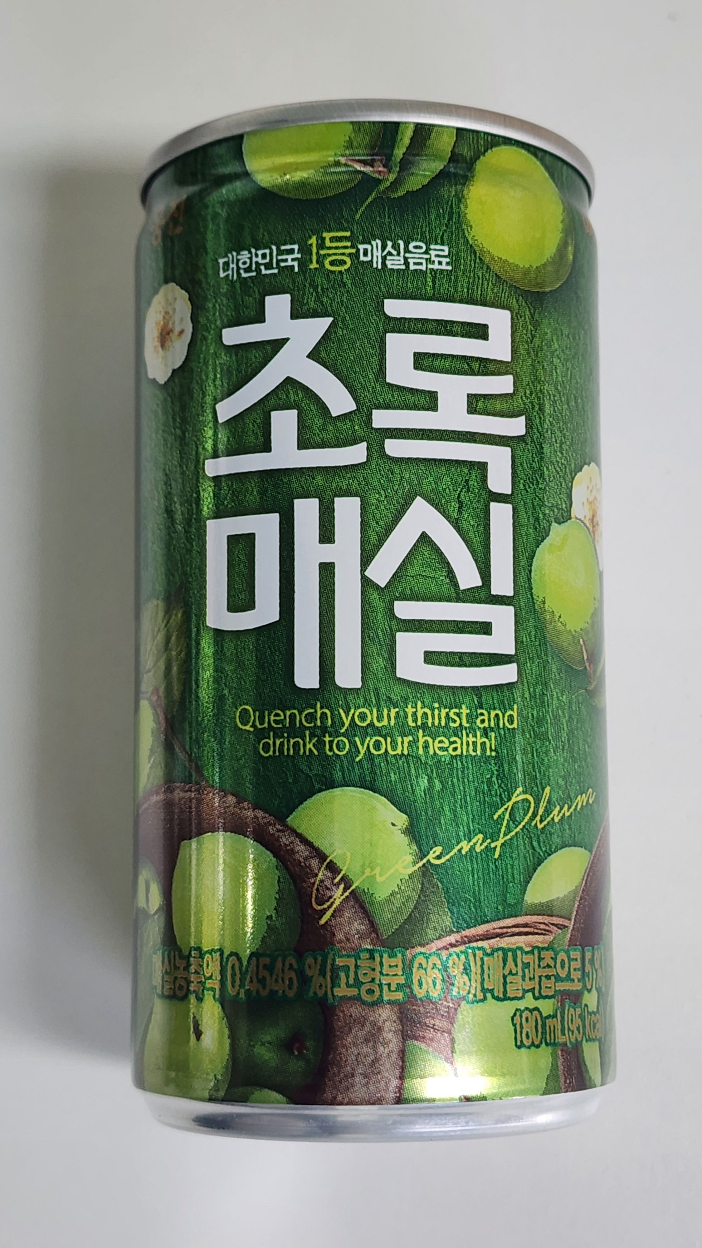 초록매실 180ml x 60캔