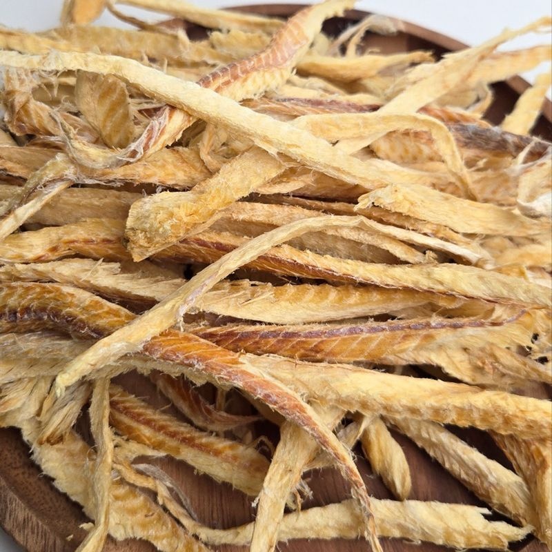 badachanmi 국내가공 자연건조된 최상급 황태채 500g 지퍼백포장