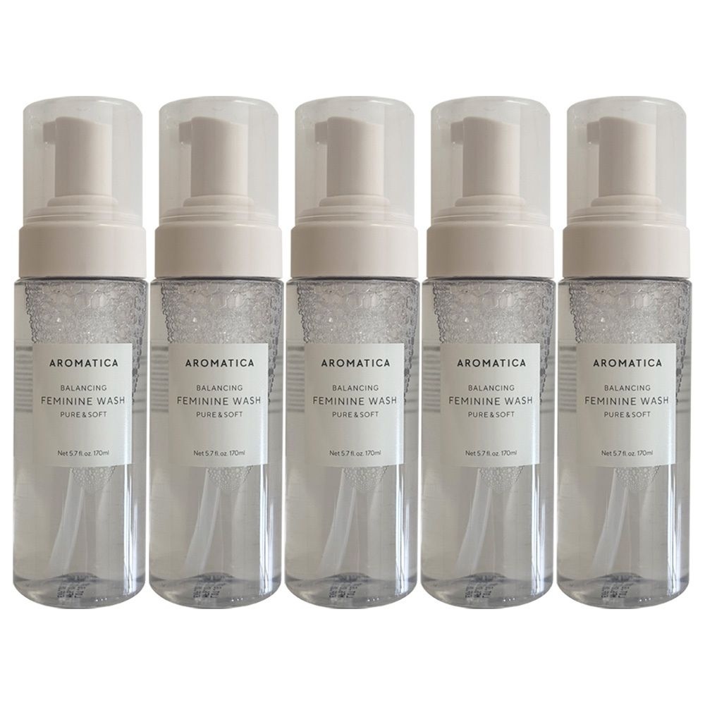 아로마티카 퓨어 앤 소프트 여성청결제 170ml 5개 / 써클