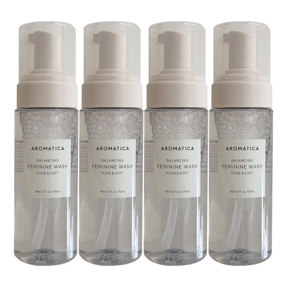아로마티카 퓨어 앤 소프트 여성청결제 170ml 4개 / 써클