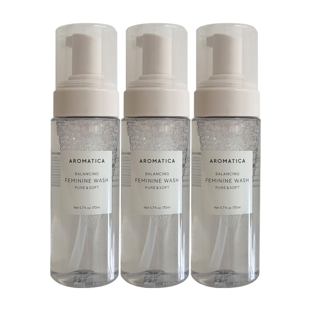 아로마티카 퓨어 앤 소프트 여성청결제 170ml 3개 / 써클