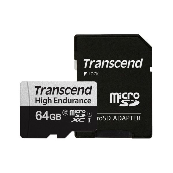 Transcend microSDXC 350V High Endurance 64GB 4050888