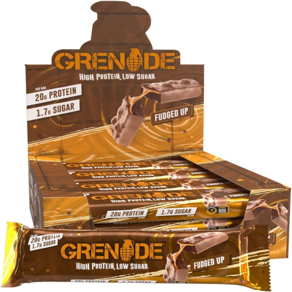 [해외] 60g 12개입 그레네이드 카브킬라 프로틴바 퍼지드 업  Grenade Carb Killa protein Bar