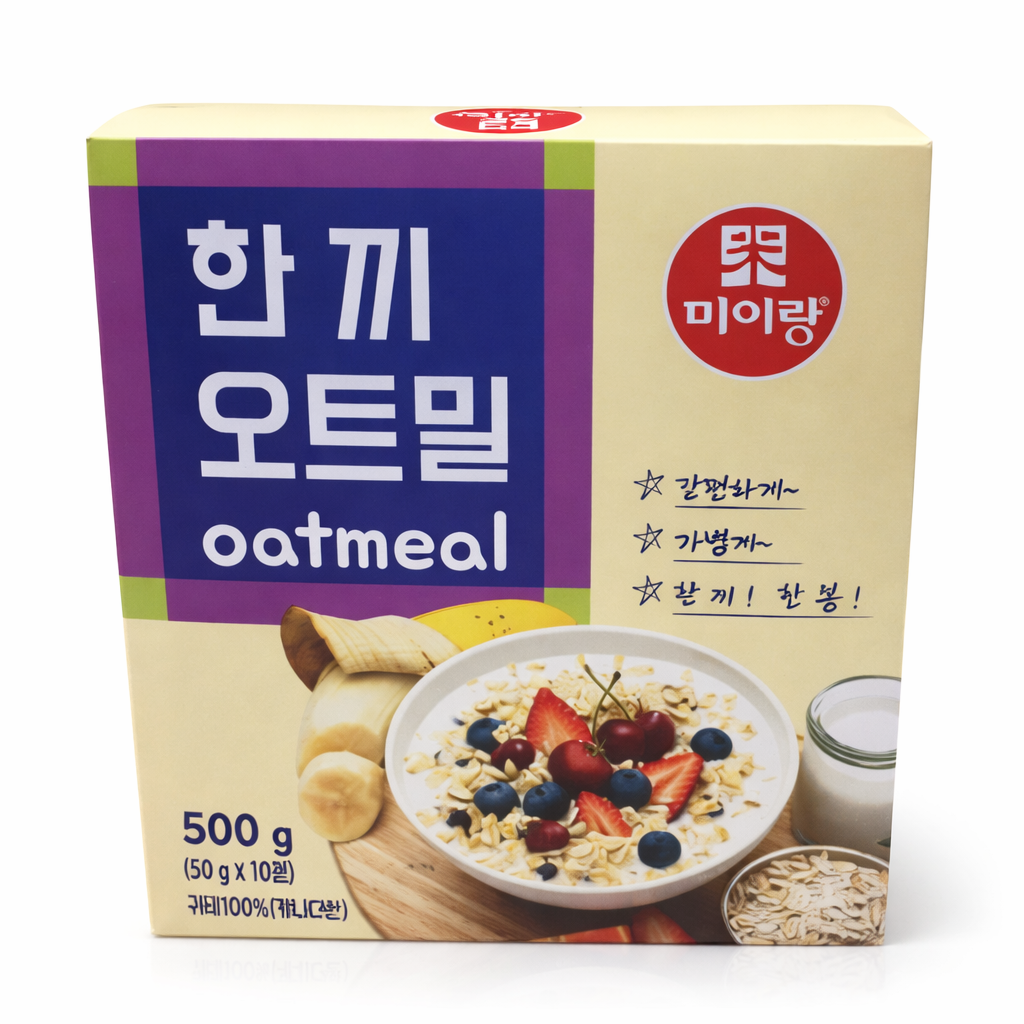 미이랑 한 끼 오트밀 500g(50g x 10봉) x 6개