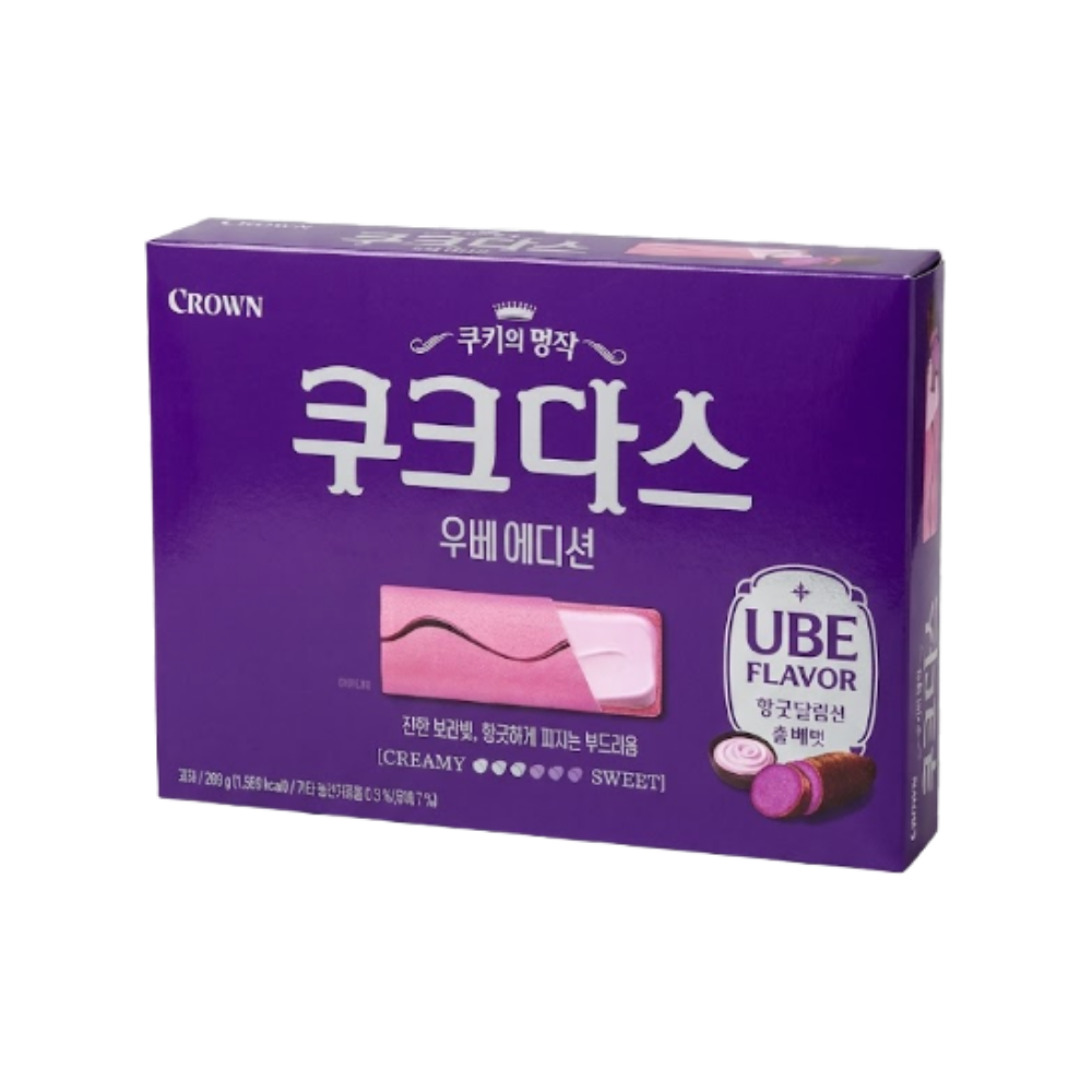 크라운 쿠크다스 우베 에디션 289g