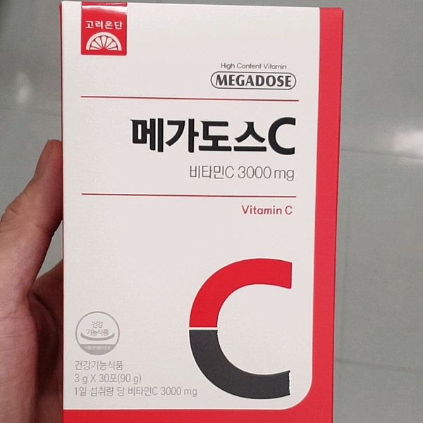 고려은단 메가도스 비타민 C 3000mg 3g x 30포