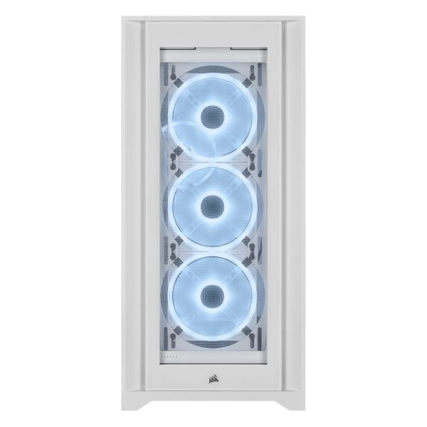 CORSAIR iCUE 5000X RGB QL Edition 미들타워 화이트 4046817
