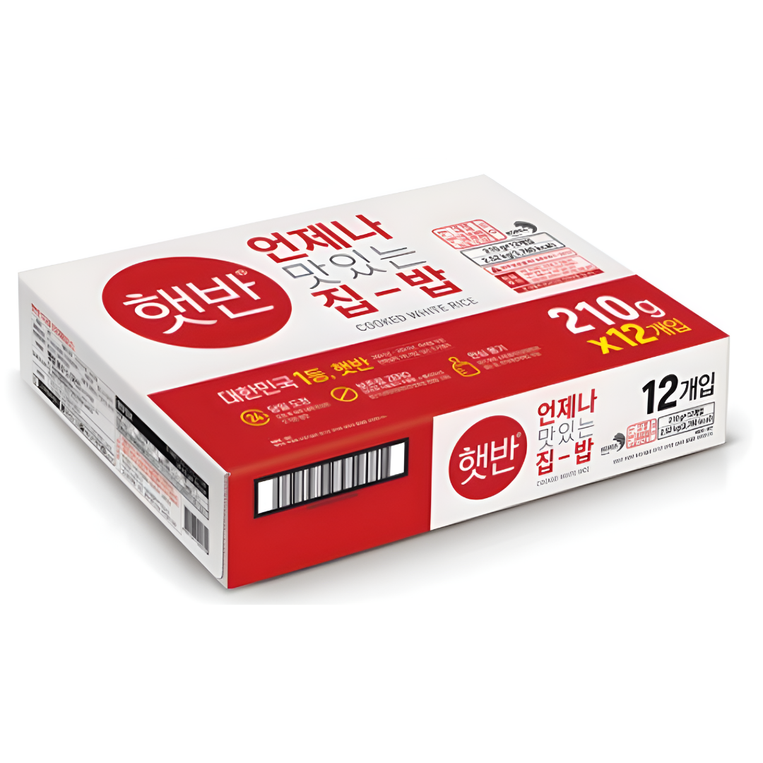 햇반 백미밥 언제나 맛있는 집밥 210gx12개입 하루커머스