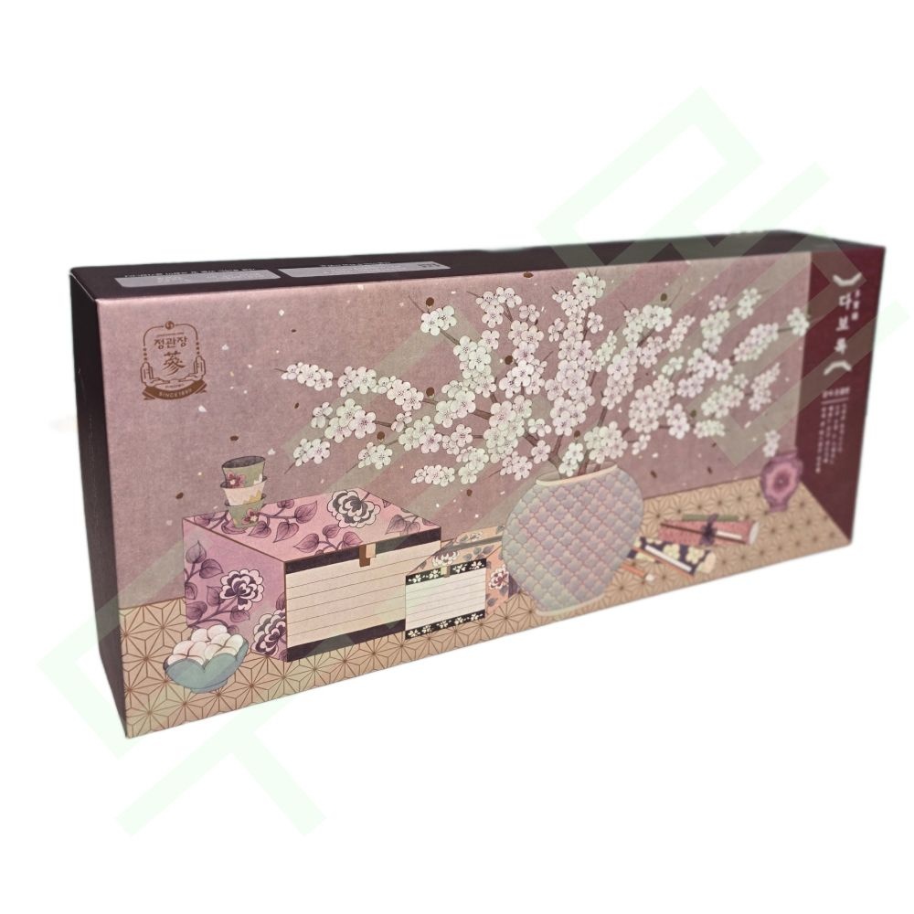 정관장 다보록 감사온편 보윤세트(홍삼톤 50ml×30포 + 홍삼정환 5환×24포)