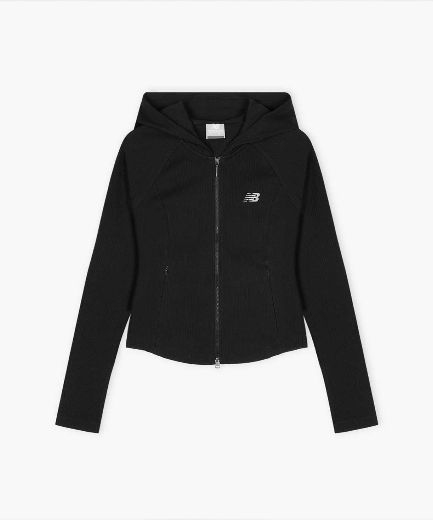 뉴발란스 NEW BALANCE NBMDG2W322 WOMEN 소프트프레쉬골지 후드 투웨이 집업 (BLACK) 5876723 _19