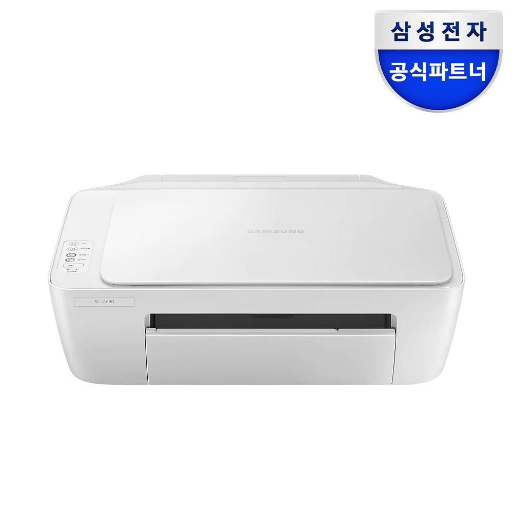 삼성 SL-J1680 컬러 잉크젯 복합기 인쇄 복사 스캔 잉크포함