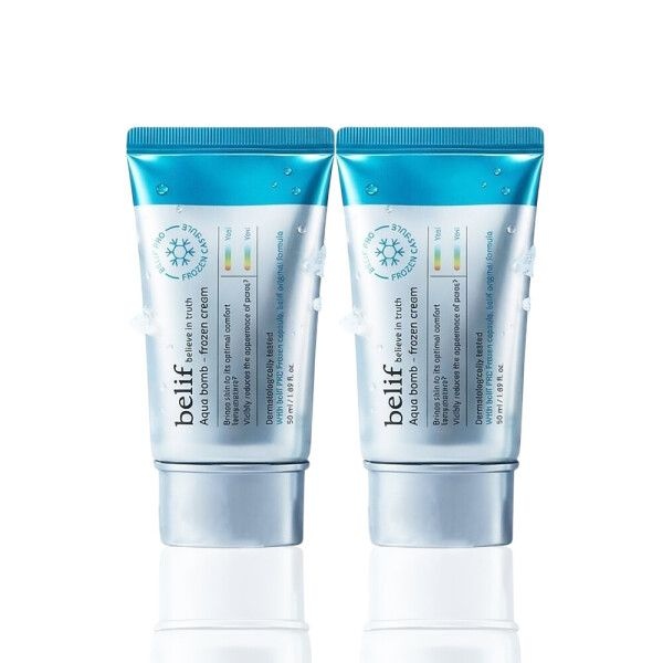 빌리프 아쿠아 밤 프로즌 크림 50ml 2개 세트 쿨링 수분크림