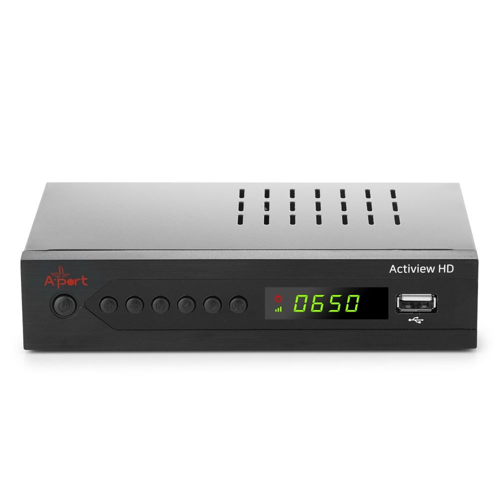 Actiview HD UHD 지상파 TV 수신기 FHD 안테나 셋탑박스 AP13HD