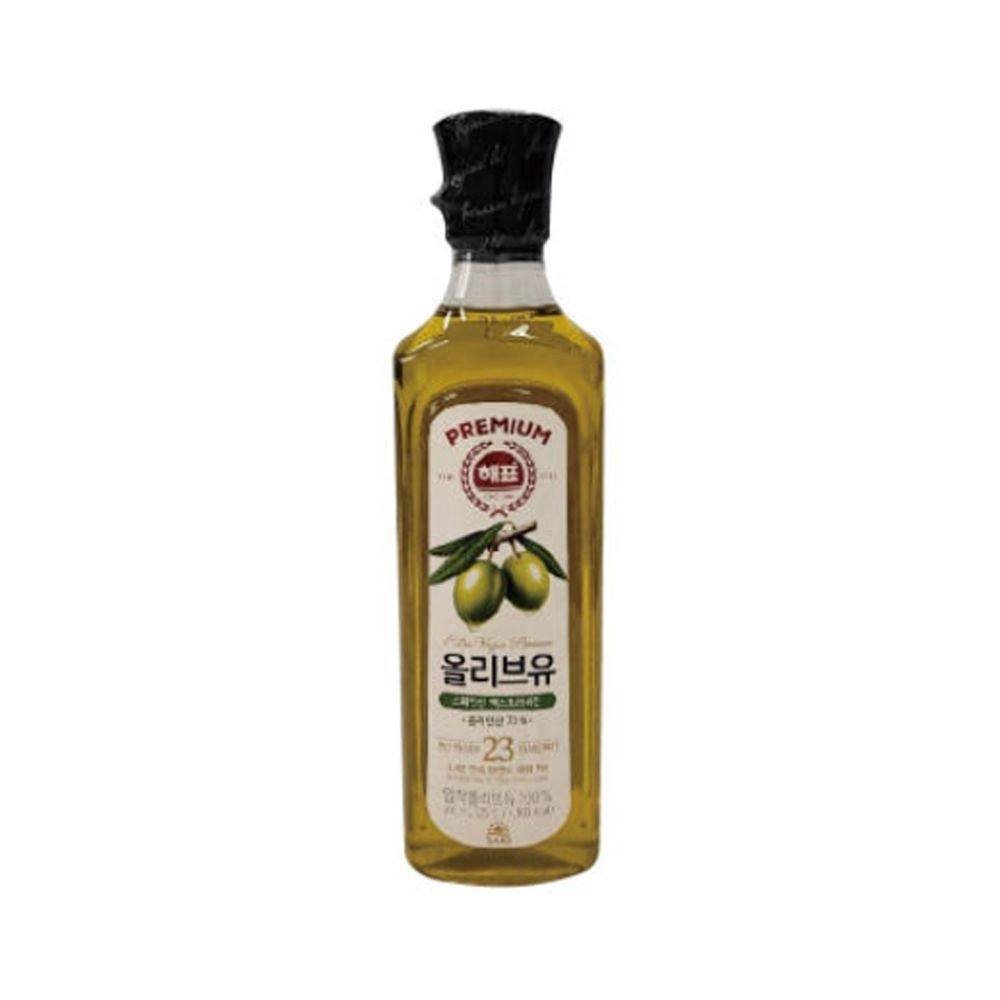 사조대림 해표 압착 올리브유 500ml x 20개