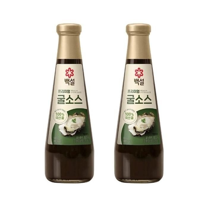 백설 남해 굴소스 500g x2개