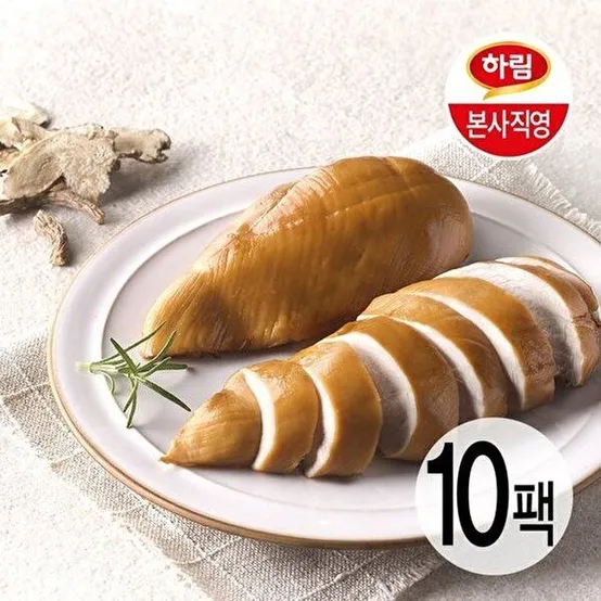 [하림]닭가슴살훈제100gX10팩