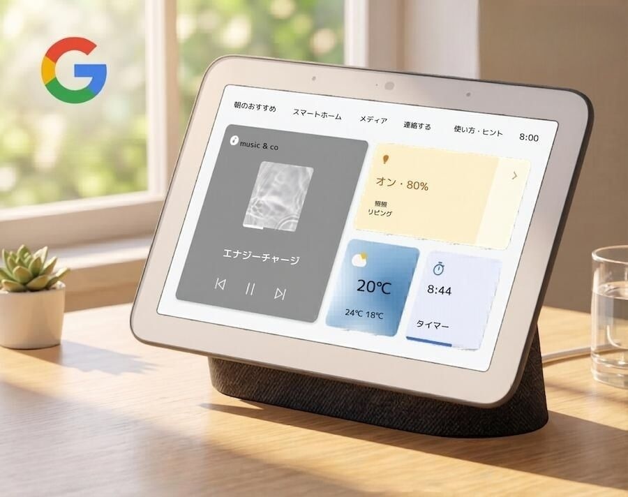 [해외] 구글 네스트 허브 2세대 스마트 디스플레이 AI 스피커 GA01892-JP