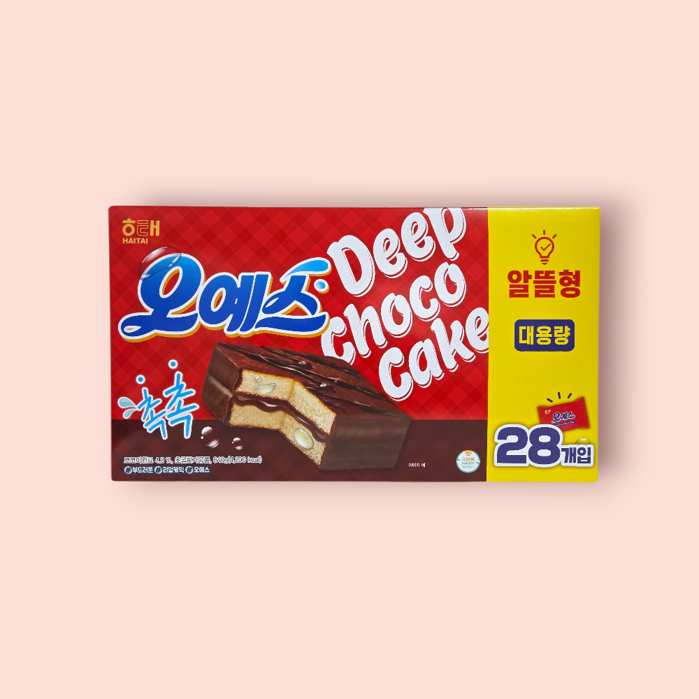 해태제과 오예스 알뜰형 대용량 840g 28개입 x3개