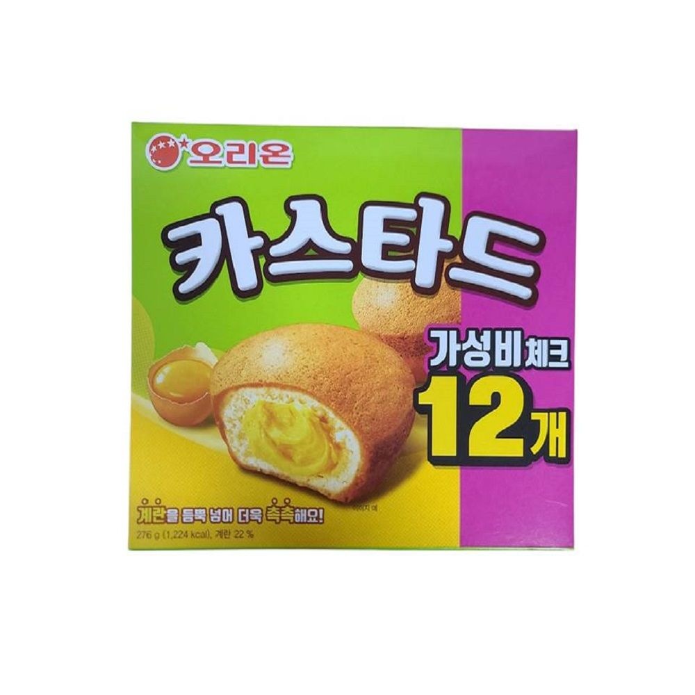 오리온 카스타드 276g