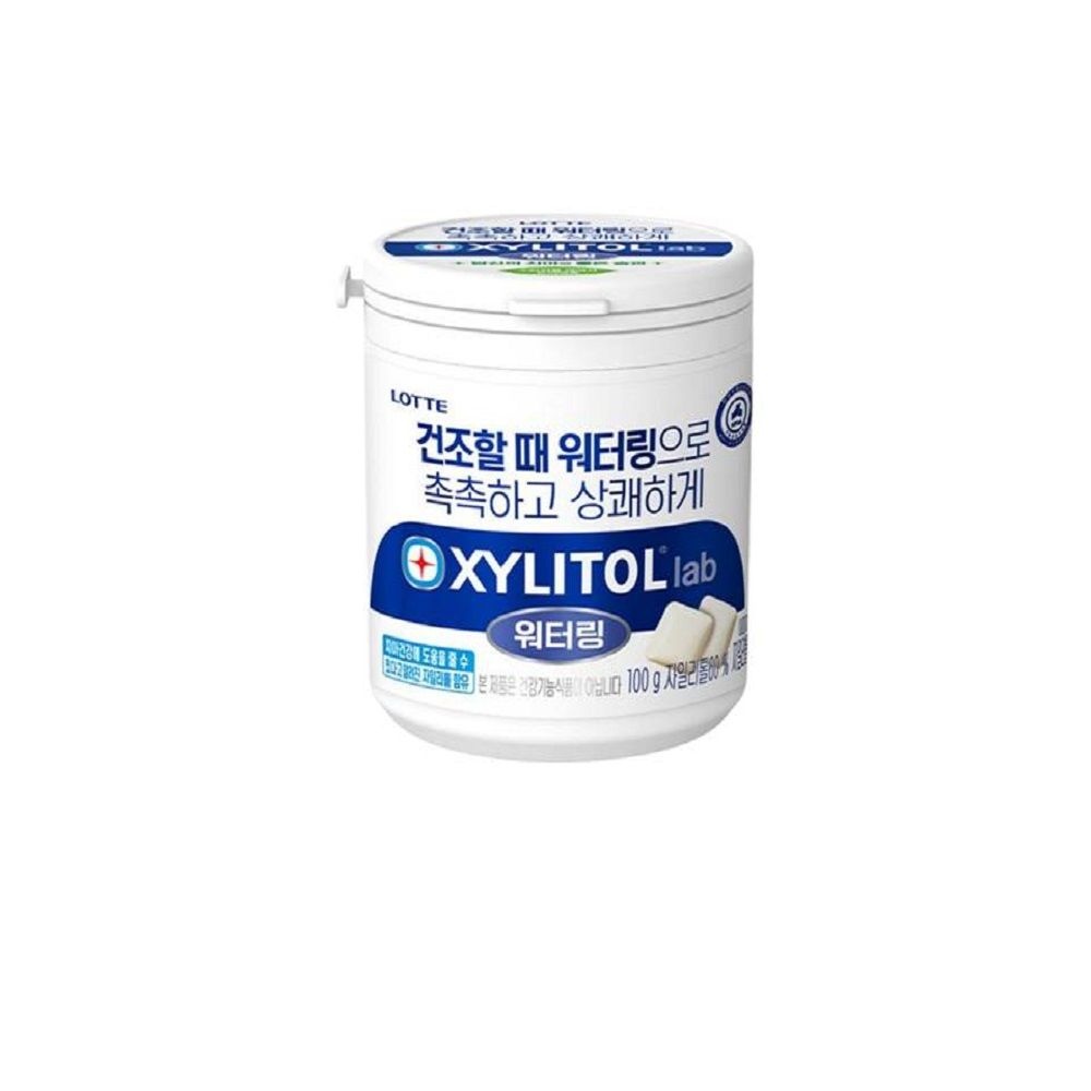 롯데 자일리톨 랩 워터링 용기 100g