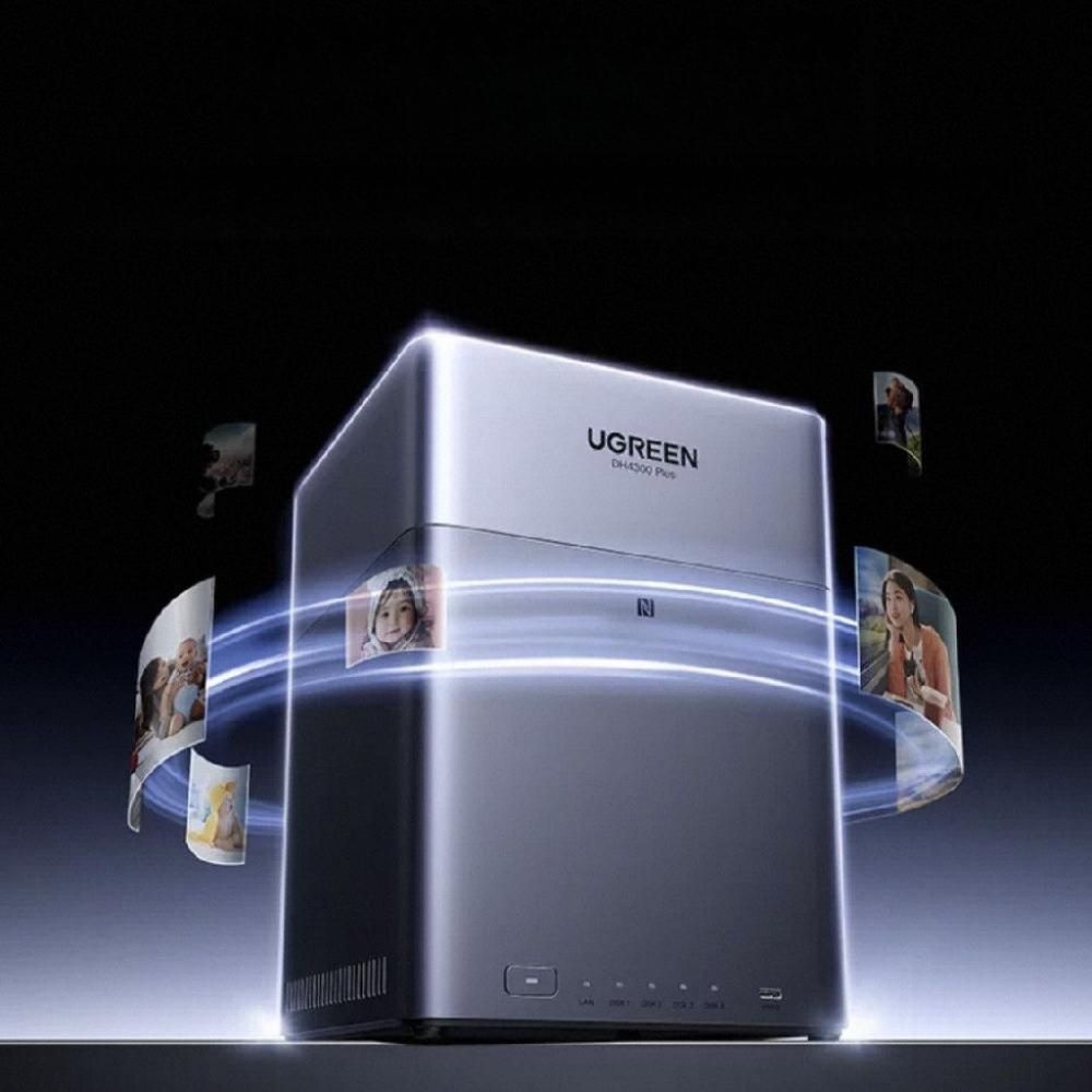 [해외] UGREEN DH4300Plus 4베이 NAS 스위치 데스크탑