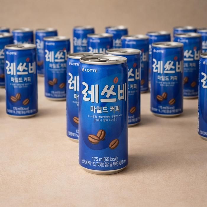 레쓰비 마일드 캔커피 175ml x 60캔 업소용 커피 라떼