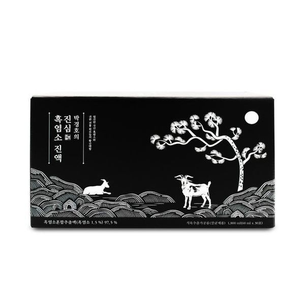 [하프클럽]박경호 진심 흑염소 진액 60ml x 30포 X 1박스
