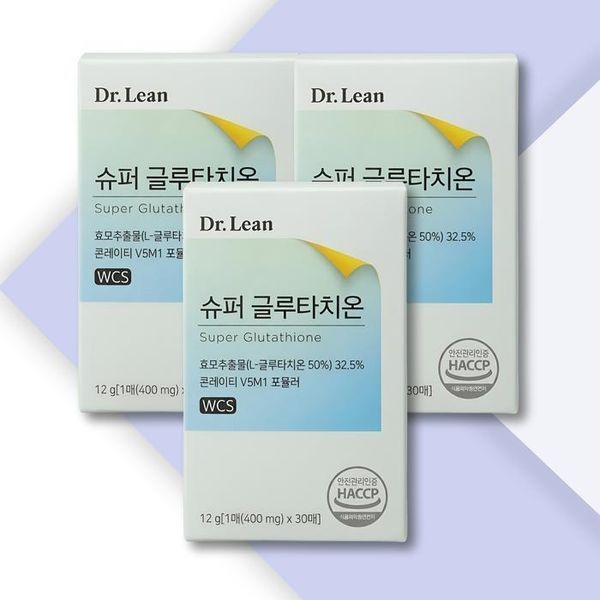 [하프클럽]닥터린 슈퍼 글루타치온 400mg x 30매 3개 TB
