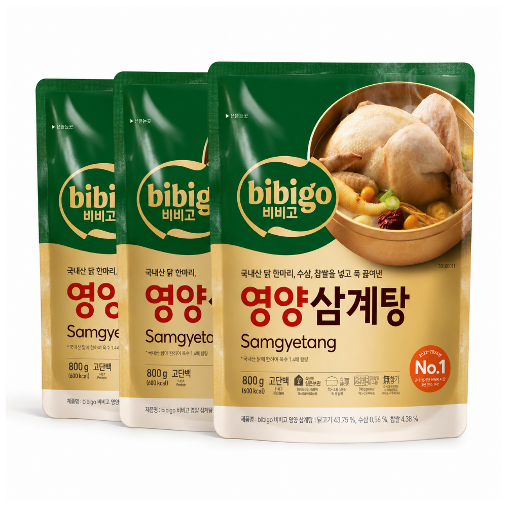 비비고 영양삼계탕 800g x 3개
