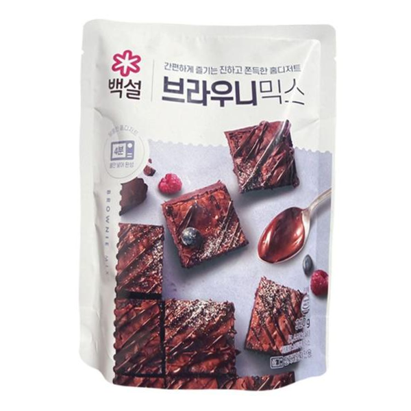 CJ제일제당 홈베이킹 백설 브라우니믹스 320g