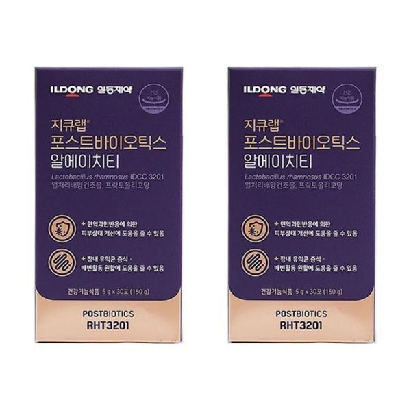 [하프클럽]일동제약 지큐랩 포스트바이오틱스 RHT 5g 30포 2박스 SJ