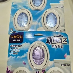 페브리즈 비치형 화장실용 프레쉬 스카이 6.3ml 3입 본품 2개 (총 6개)