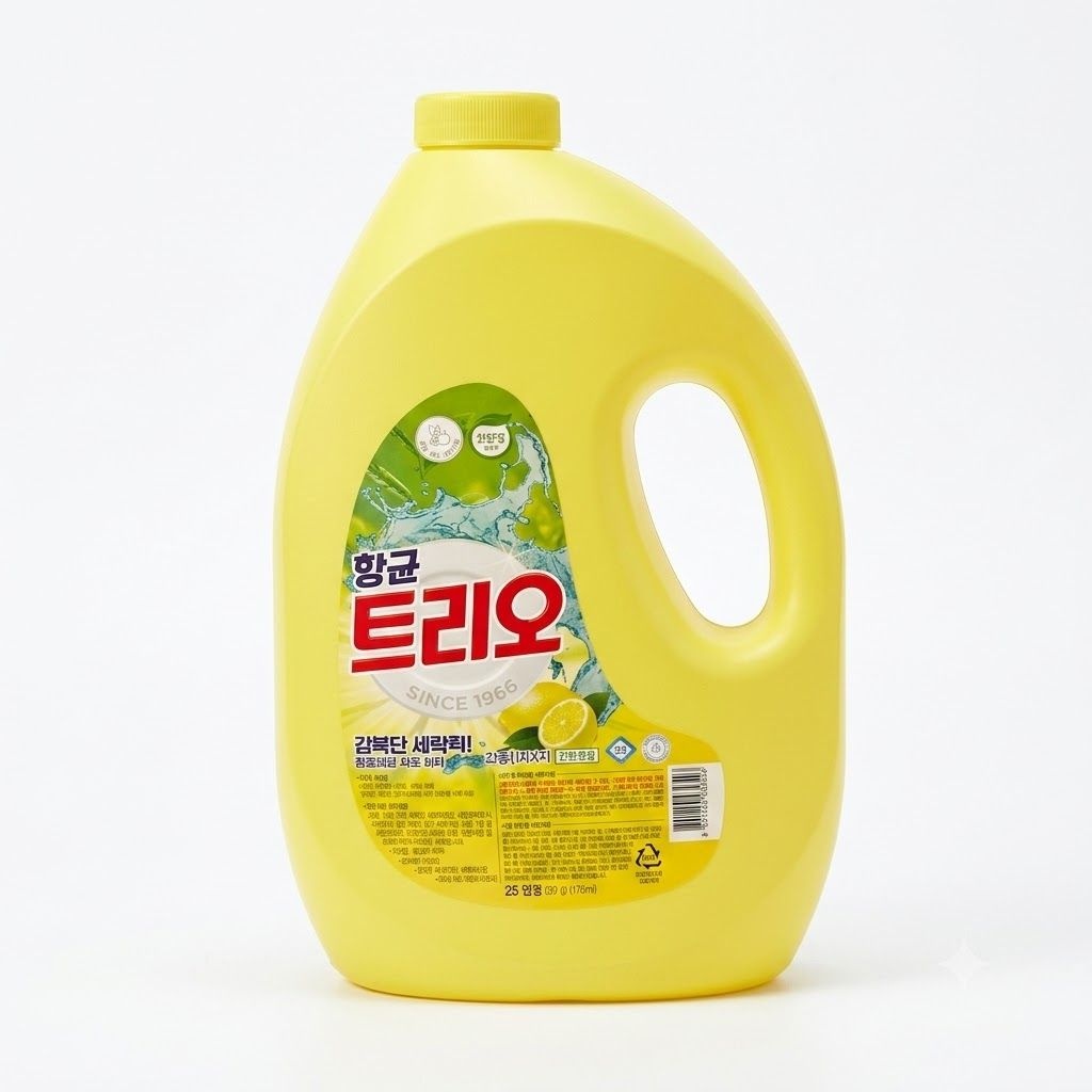 항균 트리오 주방세제 2kg 6개 (1박스) (주문 감사합니다)